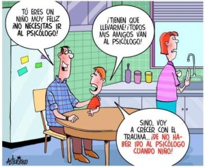 Caricatura-sicologo