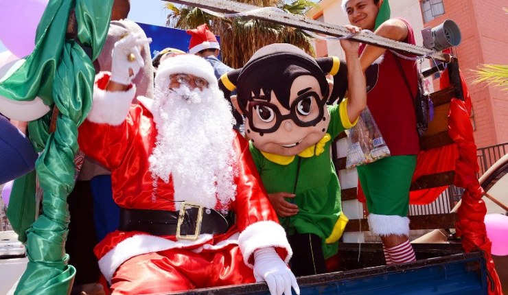 La singular tradición de los carros alegóricos navideños en&nbsp;Iquique